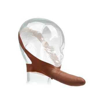 Latex Dildo Masker - Bruin