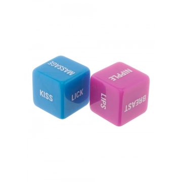 Lovers Dice Blauw en Roze