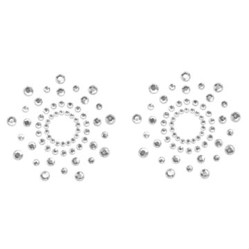 Mimi Tepelstickers - Zilver