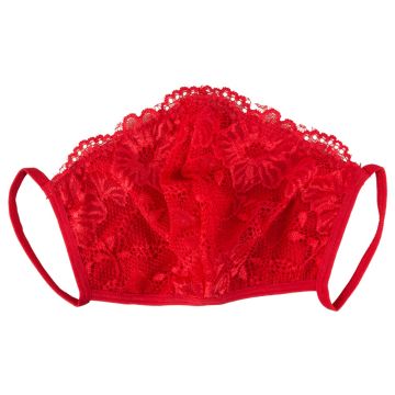 Mondmasker met Kant - Rood