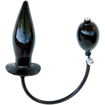 Opblaasbare Rubberen Buttplug XL