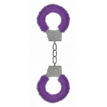 Beginners Handcuffs Furry Purple