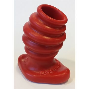 Oxballs Butt-Hole Rippled Fuckplug Red Large