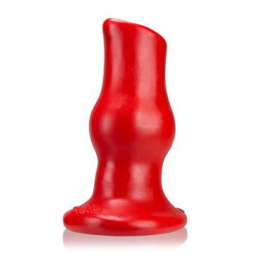 Oxballs Pighole Deep-2 Hollow Plug - Red - Large