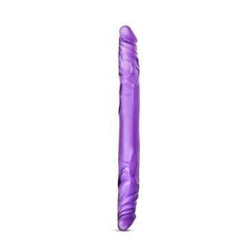 Paarse Dubbele Dildo 35 cm