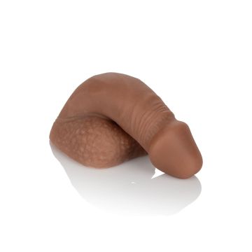 Siliconen Packing Penis 12.75 cm - Bruin