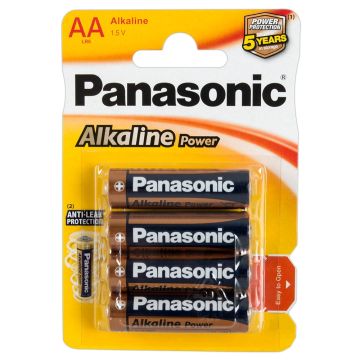 Panasonic AA Batterijen - 4 Stuks