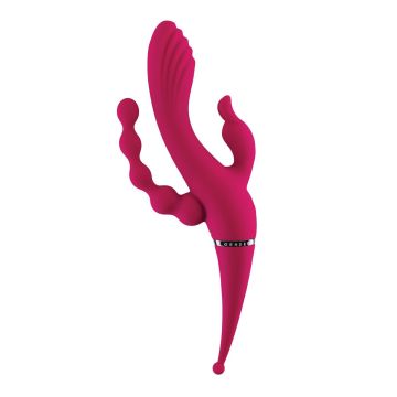 Rabbit Vibrator Four by Four - Roze