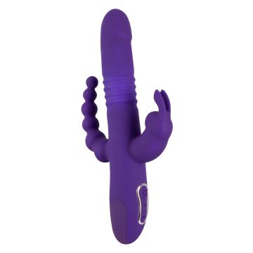 Rabbit Vibrator Thrusting Pearl Triple