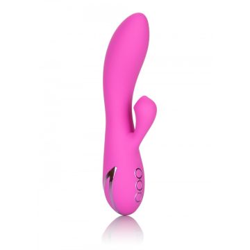 Roze Vibrator met Clitoris Zuigfunctie - Malibu Minx
