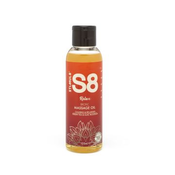 S8 Massage Olie Relax - 125ml