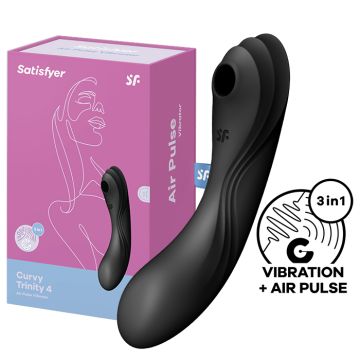 Satisfyer Curvy Trinity 4 Luchtdruk Vibrator