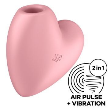 Satisfyer Cutie Heart - Rood