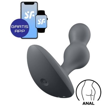 Satisfyer Deep Diver Vibrerende Buttplug - Grijs