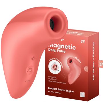 Satisfyer Magnetic Deep Pulse - Oranje