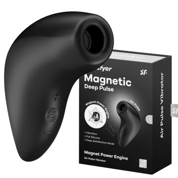 Satisfyer Magnetic Deep Pulse - Zwart