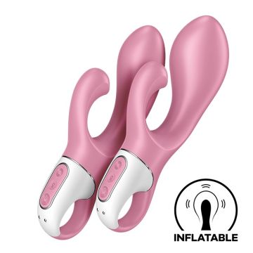 Satisfyer Rabbit Vibrator Air Pump Bunny 2 - Roze