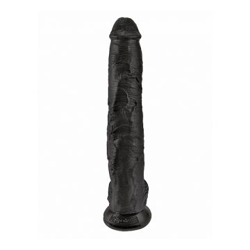 Zwarte XL Dildo King Cock -  36 cm