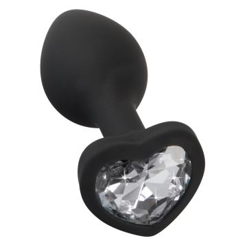 Siliconen Buttplug met Hart