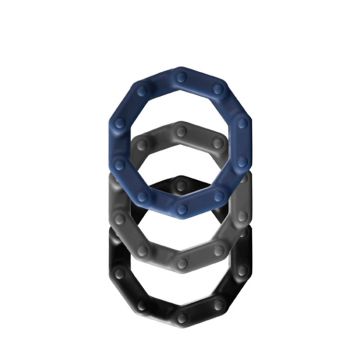 Siliconen Cockringen Set - Rekbaar