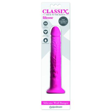 Siliconen Dildo Wall Banger - Roze