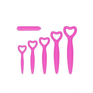 Siliconen Vaginale Dilator Set - Roze