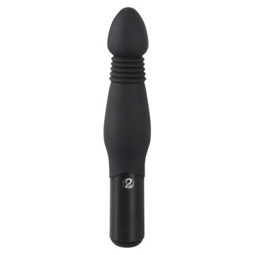 Stotende Anaal Vibrator - Zwart