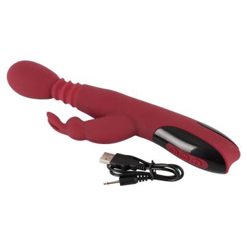 Stotende en Roterende Rabbit Vibrator