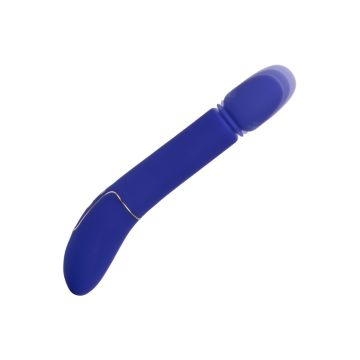 Stotende Vibrator Slim Thumper - Blauw
