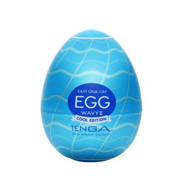 Tenga - Egg Wavy II Cool Edition