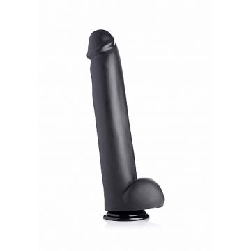 The Master Suction Cup Dildo - Zwart