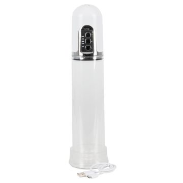 Transparante Penis Pomp met Sleeve