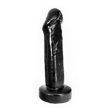 Dildo Uncut - Black - 27 cm