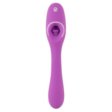 Vibrator met Lik Functie en Vibratie*