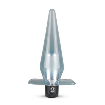 Vibrerende Blauwe Buttplug