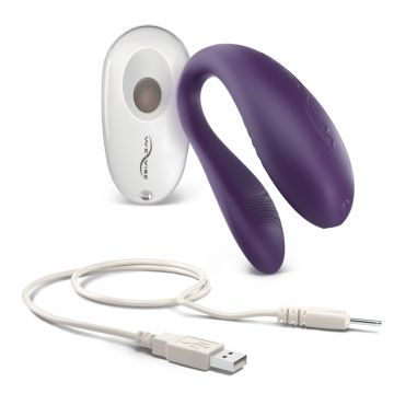 We-Vibe Unite Koppel Vibrator - Paars