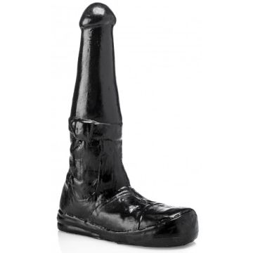 XL Dildo Boots - Zwart