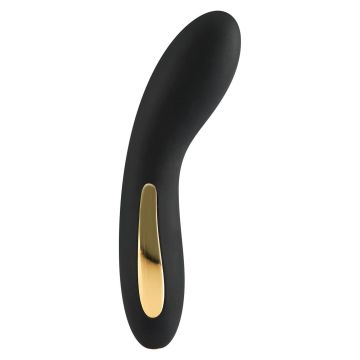 Zwarte vibrator met Led Verlichting - Luminate