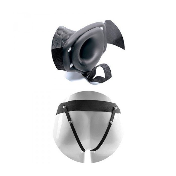 Vibrerende Realistische Holle Strap - On - 20.5 cm-00903809-3.jpg