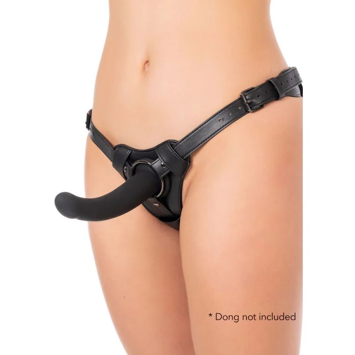 Seductive Thong Strap-On - Hidden Desire-20801-black-seductive-thong-strap-on.jpg