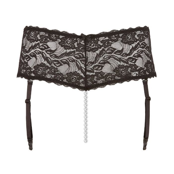 Zwarte String met Parelmoer Ketting door het Kruis-23215991051-hollow-nor-b.jpg