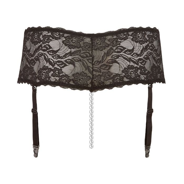 Zwarte String met Parelmoer Ketting door het Kruis-23215991051-hollow-rs.jpg