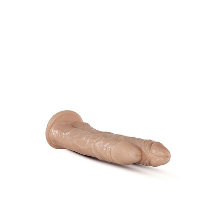 Dubbele Dildo met Zuignap Double Stuffed - Huidskleur-331316-1.jpg