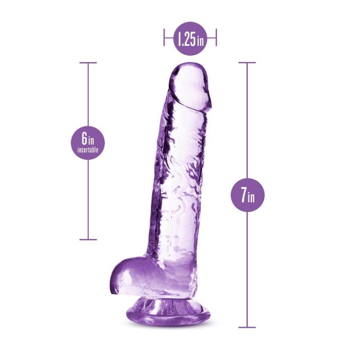 Realistische Dildo Naturally Yours - Paars-331805-2.jpg