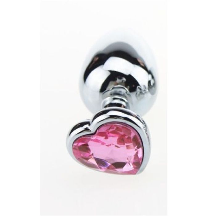 RVS Mini Buttplug met Hartvormige Basis - Roze-akeneo_6917195cc2813_rvs_mini_buttplug_met_hartvormige_basis_roze_f949.jpg