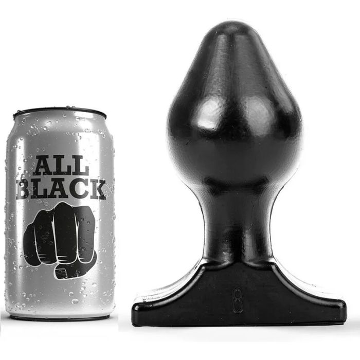 All Black René Butt Plug - 8 cm-all-black-buttplug-rene-1.jpg