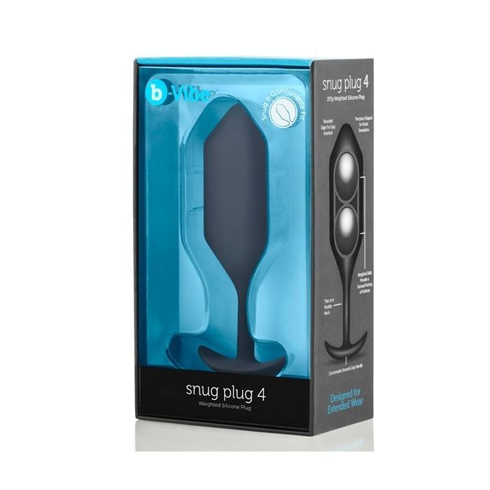 B-Vibe Snug Plug 4 Zwart-b-vibe-snug-plug-4-zwart-verpakt.jpg