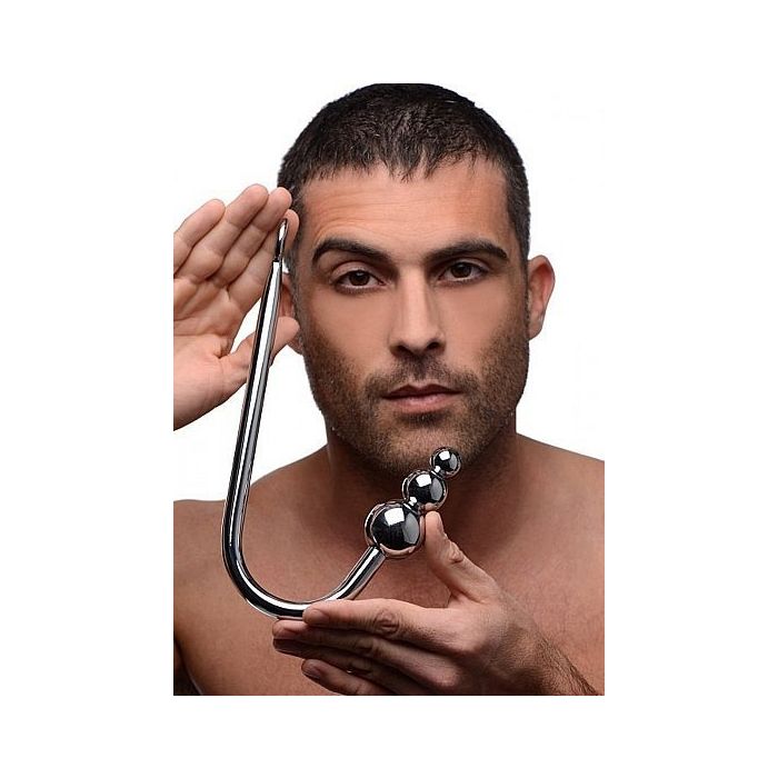 Beaded Anal Hook - Zilver-beaded-anal-hook-zilver-vb.jpg