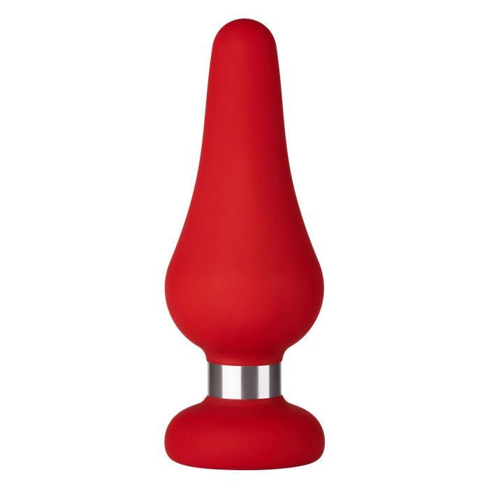Buttplug F-21 Tear Drop Large - Rood