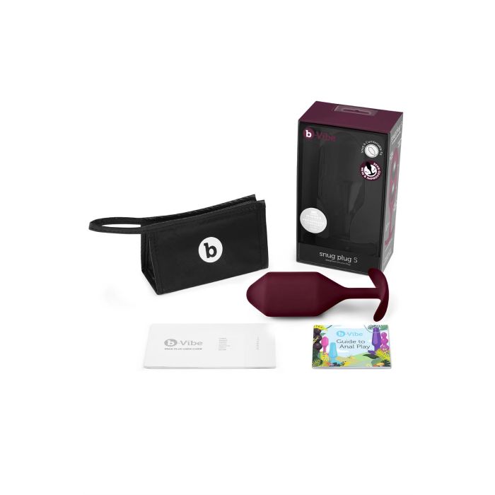 Buttplug Snug B-Vibe Rood-buttplug-snug-b-vibe-rood-5.jpg